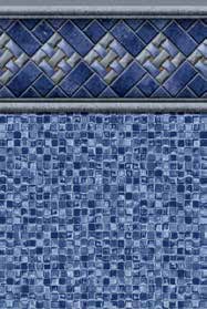 Toile vinyle Silver Palace / White Diffusion AquaFab — Piscines Lanaudière