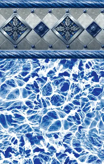 Toile vinyle Bayview / White Diffusion Covertech — Piscines Lanaudière